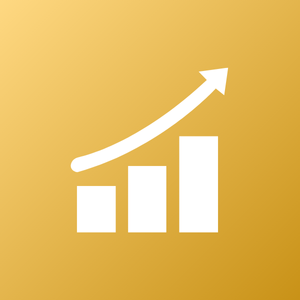 Icon representing the growth in results achieved through digital and audiovisual marketing work by Santiago Caballero.