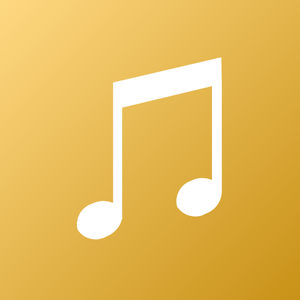 Music note icon for music marketing services